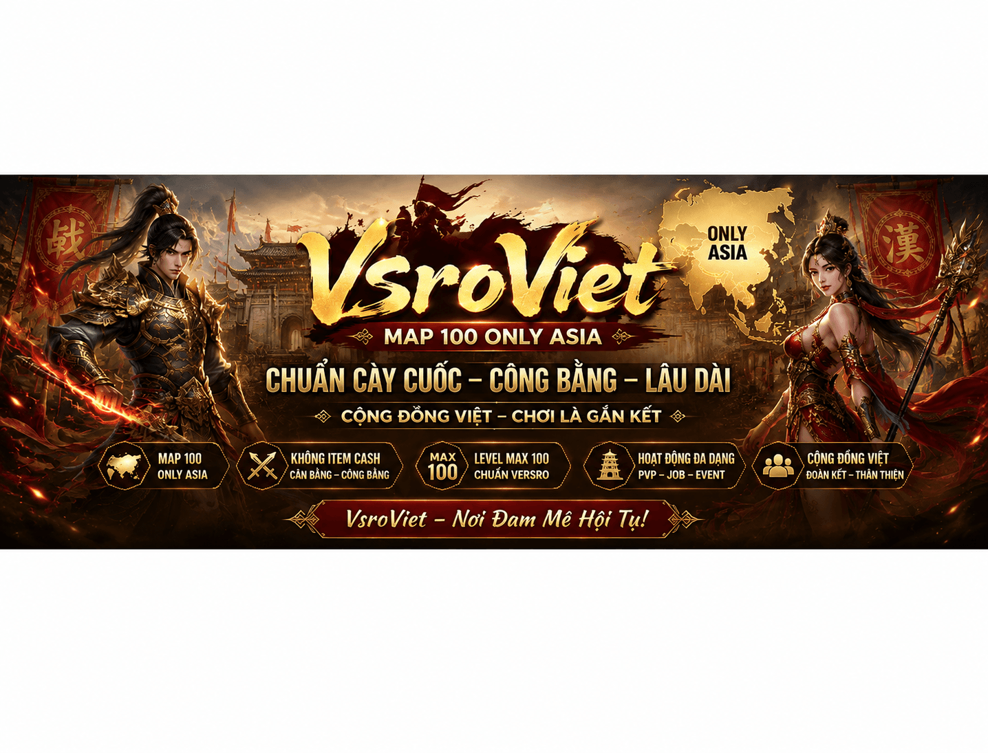 Quảng cáo máy chủ Silkroad
